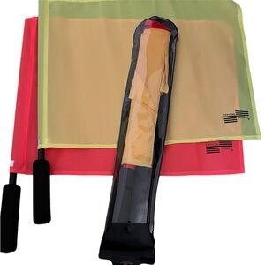 Official USSF two set of ref sideline flags